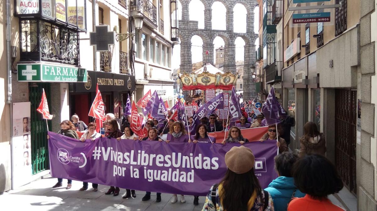 Galería de imágenes del Primero de Mayo en Segovia