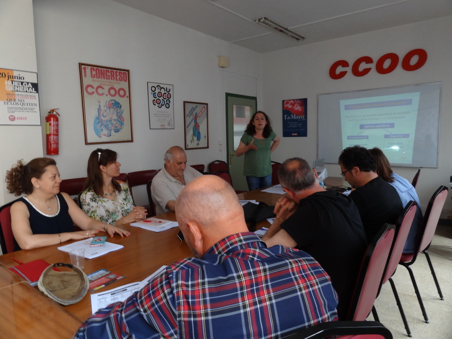 CCOO de Castilla y León lleva a Zamora la campaña informativa sobre la formación para el empleo 