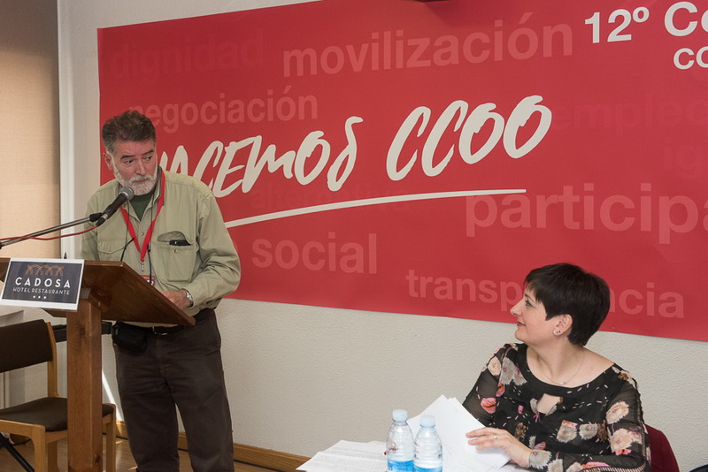 Intervenciones en el Congreso de CCOO de Soria