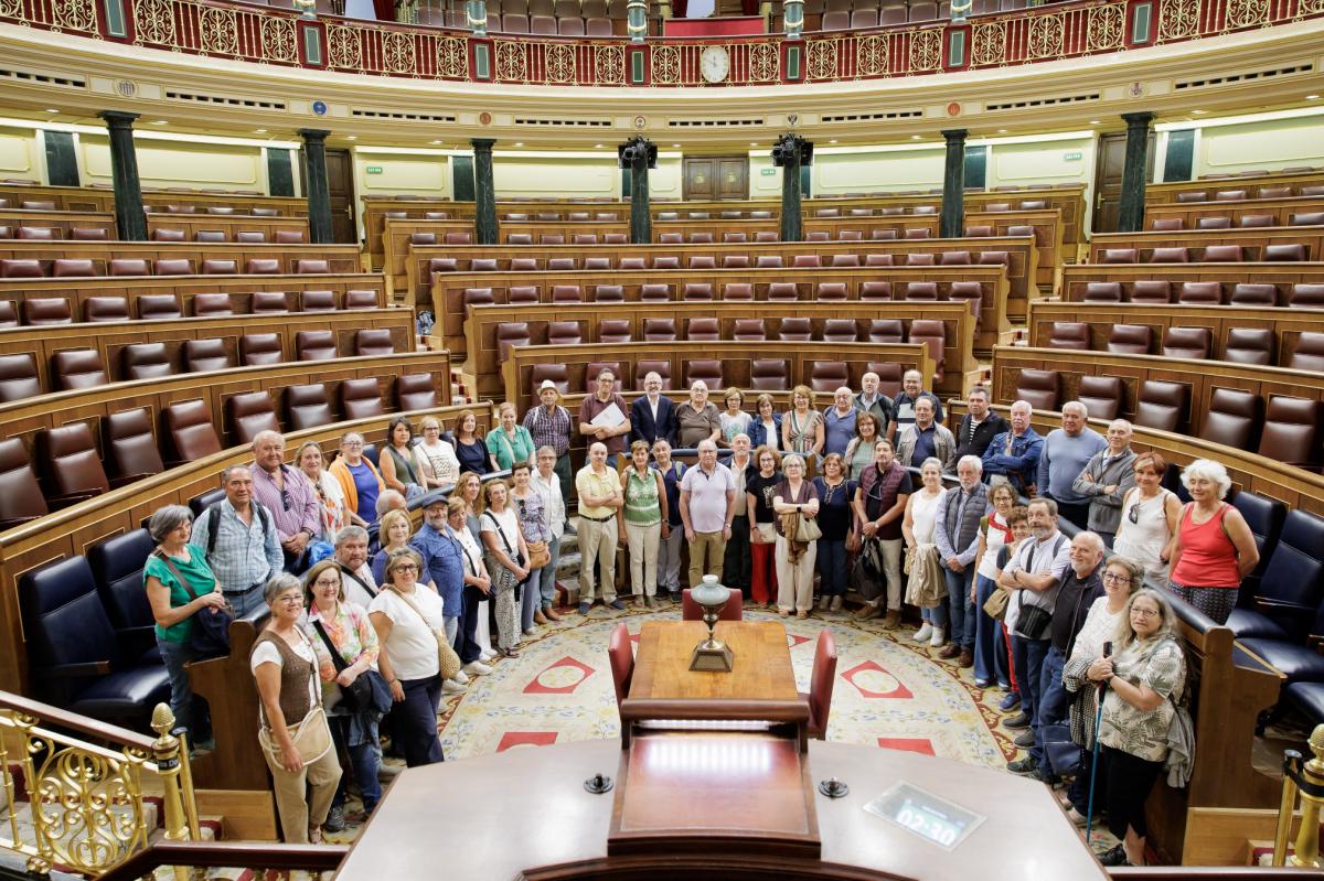 Pensionistas en el Congreso