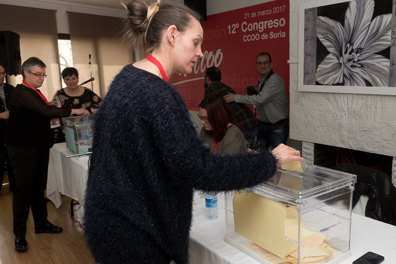 Votaciones a los órganos en el Congreso de CCOO de Soria