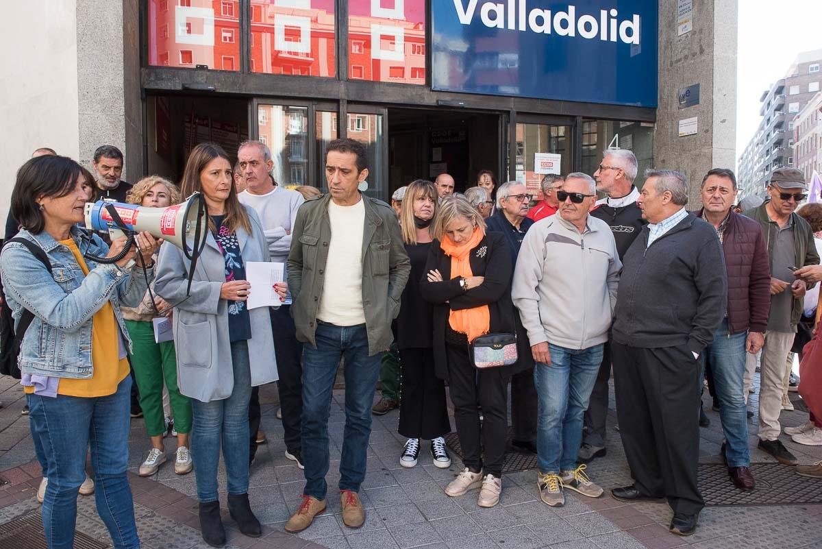 Concentración en Valladolid.