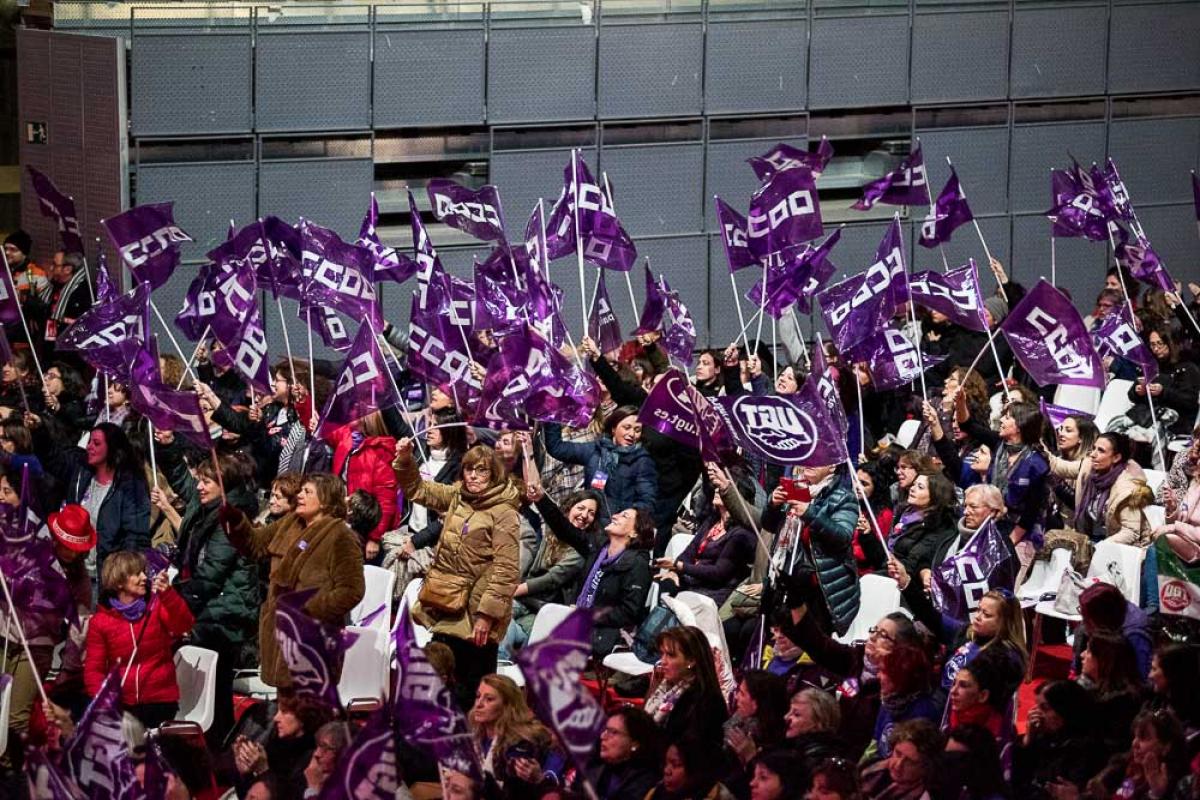 08-02-2019 Acto sindical por la derogacin de las Reformas Laborales y la Reforma de las Pensiones y por la subida salarial.